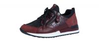 Remonte Damen Halbschuh/Sneaker wine/schwarz/burgund (Rot) R2529-35
