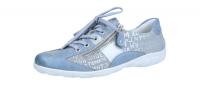 Remonte Damen Halbschuh/Sneaker R34 bleu/ciel/silver/sil (Blau) R3403-14