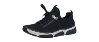 Rieker Damen Halbschuh/Sneaker schwarz/schwarz (Schwarz) 45973-00