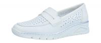 Rieker Damen Slipper offwhite/porzellan (Weiß) N3356-80