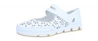 Rieker Damen Ballerina/Slipper weiss/weiss (Weiß) 49977-80