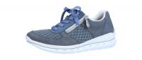 Rieker Damen Halbschuh/Sneaker jeans/grigio/jeans (Blau) L2230-14
