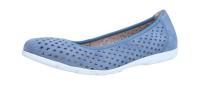Caprice Damen Ballerina M2211444 hellblau (Blau) 9-9-22144-44-802