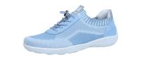 Rieker Damen Halbschuh R35 adria- weiss/aqua/si (Blau) R3518-12