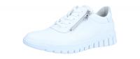 Waldläufer Damen Sneaker H-Birdy WEISS WEISS SILBER (Weiß) 916001-303-663