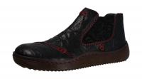 Rieker Damen Stiefelette schwa/schw (Schwarz) L8491-00