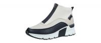 Rieker Damen Sneaker/Stiefelette schwarz/crema/cliff/ (Mehrfarbig) N6352-60