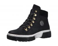 Rieker Damen Sneaker/Stiefelette schwarz/schwarz/alts (Schwarz) X8633-01