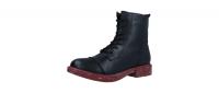 Hoopah Damen Stiefelette schwarz/rot (Schwarz) 2214802