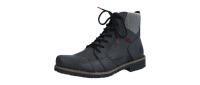 Rieker Damen Stiefelette graphit/leinen (Grau) 73522-45
