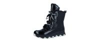 2Go Fashion Damen Stiefel Schwarz/weiß (Schwarz) 8980-601-091