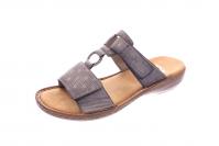 Rieker Damen Pantolette 608 azur (Blau) 60885-12