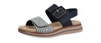 Remonte Damen Sandale schwarz-crema/schwar (Schwarz) D1J53-02