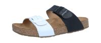 Haflinger Damen Pantolette Bio Andrea Schwarz/weiß (Mehrfarbig) 819016920