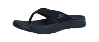 Skechers Damen Pantolette Go Walk Schwarz 141404 BBK