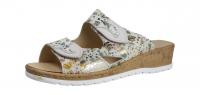Longo Damen Pantolette Longo G offwhite/multi (Weiß) 1071620