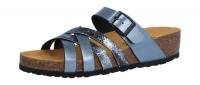 Longo Damen Pantolette anthrazit/multi (Grau) 1112345