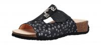 Think Damen Pantolette Mizzi VULCANO/KOMBI (Schwarz) 3-000124-2020
