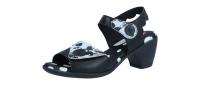Clamp Damen Sandale schwarz/weiß (Schwarz) LATISH