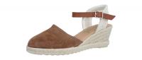 Natural Sense Damen Sandale/Slingpumps Weite H tabak (Braun) 1112930