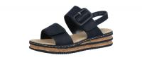 Rieker Damen Sandale schwarz 62950-00