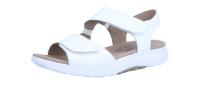 Gabor Damen Sandale Rollingsoft weiss (Micro) (Weiß) 66.815.50