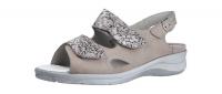 Waldläufer Damen Sandale Merle HELLGRAU STEIN SILB. (Grau) 811004-323/068