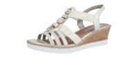 Remonte Damen Sandale muschel/beige-gold (Beige) R6264-91