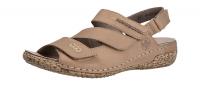 Rieker Damen Sandale shell/beige (Beige) V7260-62