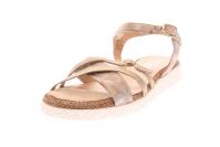 Softwaves Damen Sandale creme/platino (Beige) 7.64.07