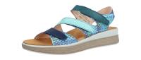 Think Damen Sandale MEGGIE aqua kombi (Mehrfarbig) 3-000585-9040