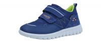 Superfit Kinder Halbschuh/Sneaker Sport7 mini BLAU/HELLGRÜN (Blau) 1-006182-8000