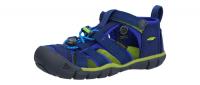 Keen Kinder Sandale/Outdoorschuhe Seacamp II  CNX blue depths/Chartreu (Blau) 1022978