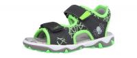 Superfit Kinder Sandale MIKE 3.0 GRAU/HELLGRÜN (Grau) 1-009467-2000