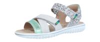 Superfit Kinder Sandale SPARKLE WEIß/HELLGRÜN (Beige) 1-009014-1010