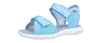 Superfit Kinder Sandale PEBBLES HELLGRÜN/HELLBLAU (Türkis) 1-009540-7500