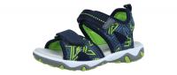 Superfit Kinder Sandale Mike 3.0 BLAU/HELLGRÜN (Blau) 1-009470-8040
