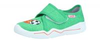 Superfit Kinder Hausschuh Benny grün/orange (Grün) 1-800298-7010