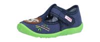 Superfit Kinder Hausschuh SPOTTY DUNKELBLAU (Blau) 1-009256-8070