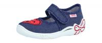Superfit Kinder Hausschuh Belinda blau 1-800288-8030