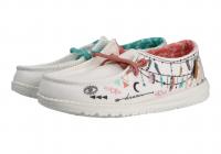 hey dude Kinder Halbschuh/Sneaker Wendy Youth doodle boho (Weiß) 13012-0171